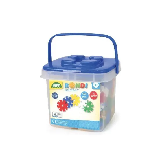 Klocki Rondi w wiaderku 550 elementów