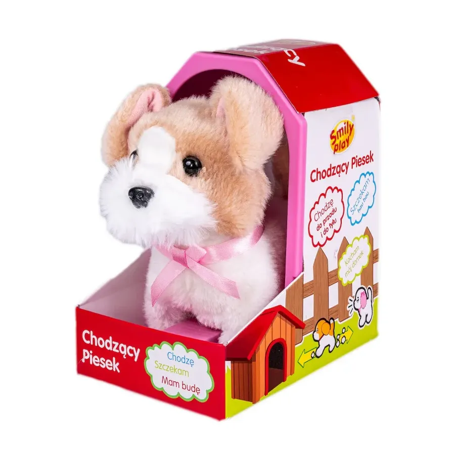 Maskotka interaktywna Piesek terrier - szczeka, chodzi