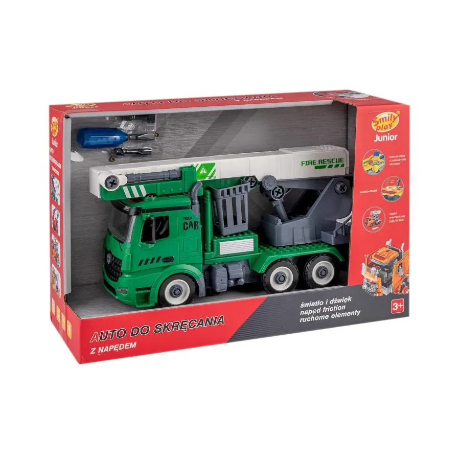 Auto do skręcania Dźwig koszowy