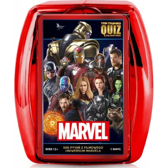 Gra karciana Top Trumps Marvel Strażnicy Galaktyki