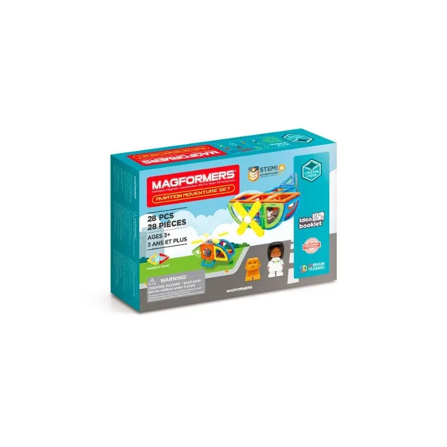 Klocki magnetyczne Aviation Adventure