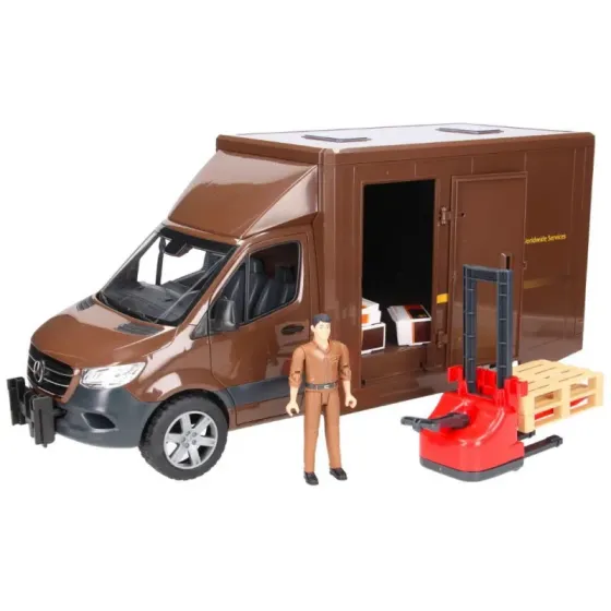 Pojazd Mercedes-Benz Sprinter UPS z kierowcą i akcesoriami