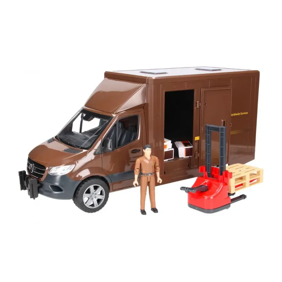 Pojazd Mercedes-Benz Sprinter UPS z kierowcą i akcesoriami