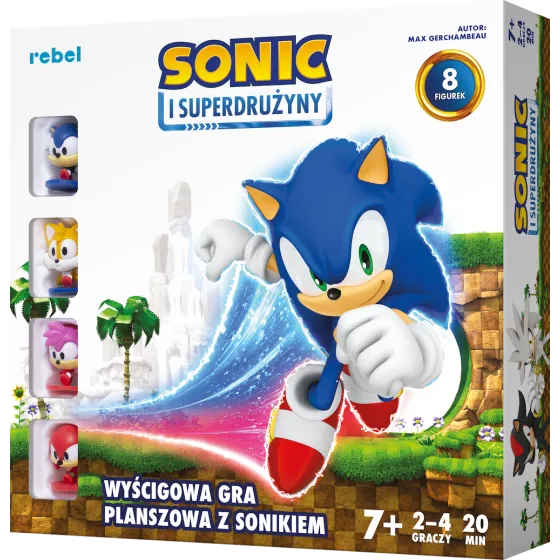 Sonic i superdrużyny gra planszowa