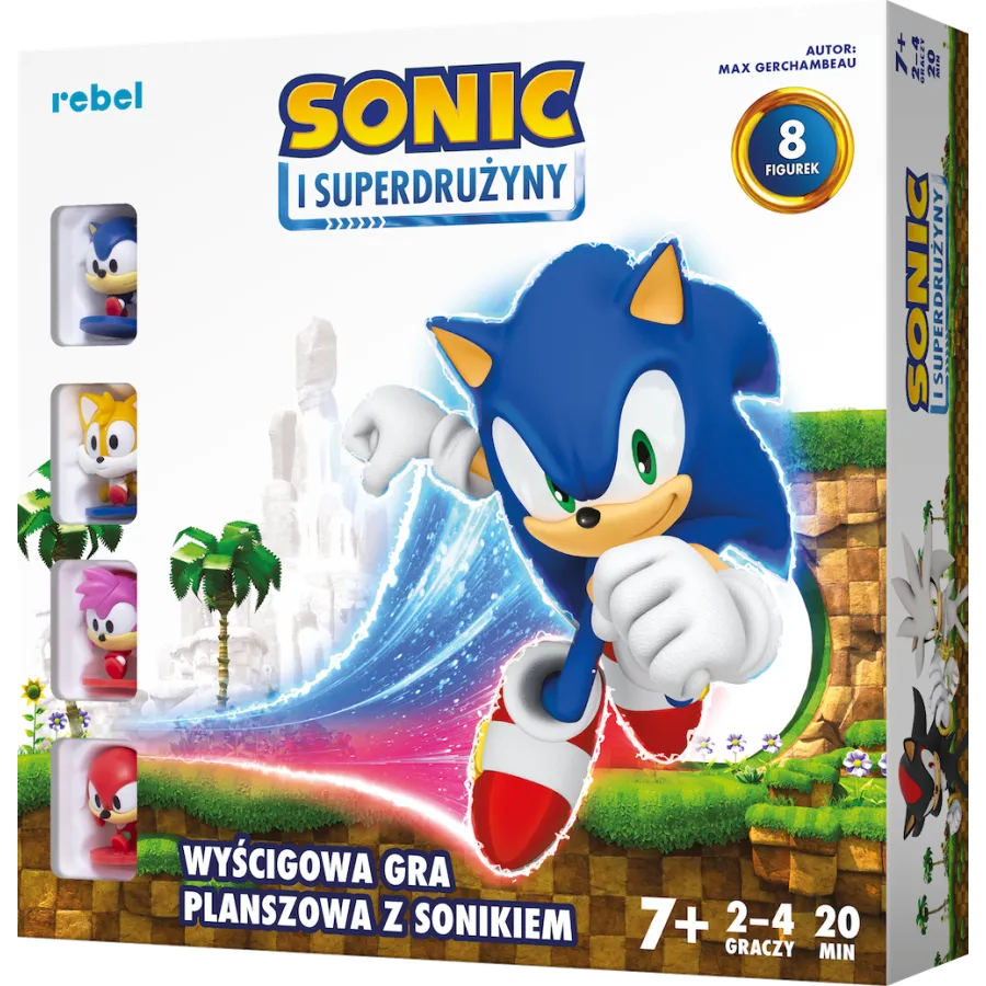 Sonic i superdrużyny gra planszowa