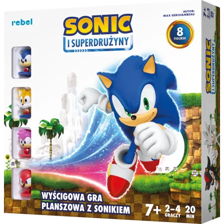 Sonic i superdrużyny gra planszowa