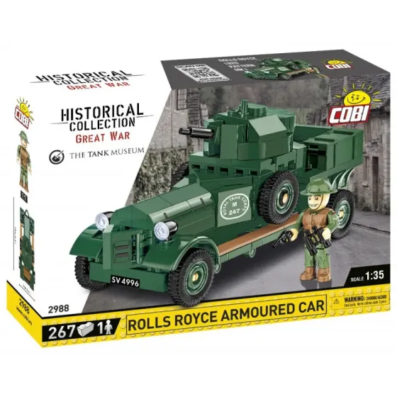Klocki Historical Collection Rolls-Royce Armoured Car 1920 Pattern Mk I
