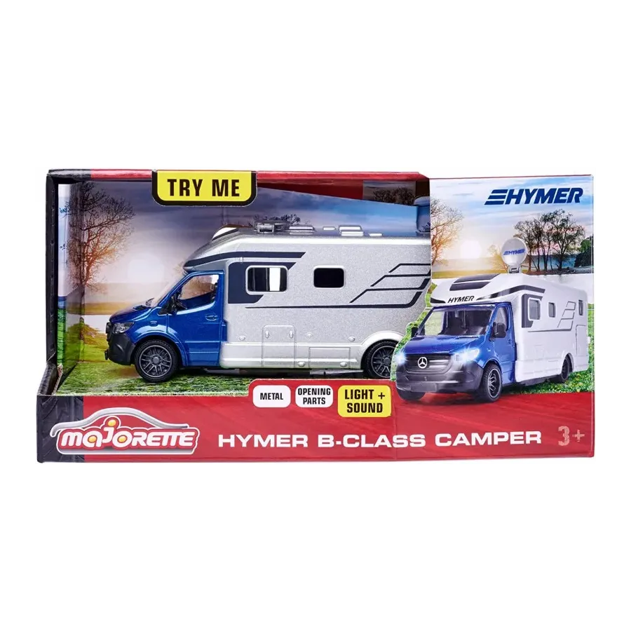 Pojazd Majorette G.S.Hymer B-Class Kamper 19 cm