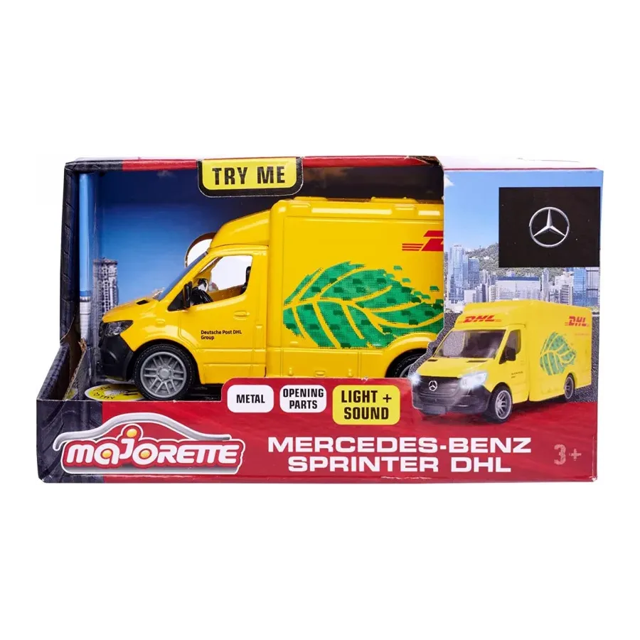 Pojazd Majorette G.S. Mercedes-Benz DHL 12 cm