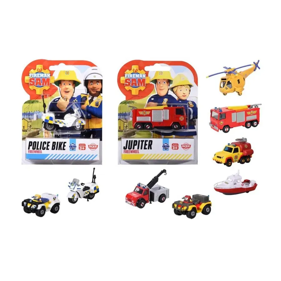 Pojazd Strażak Sam 1/64, mix