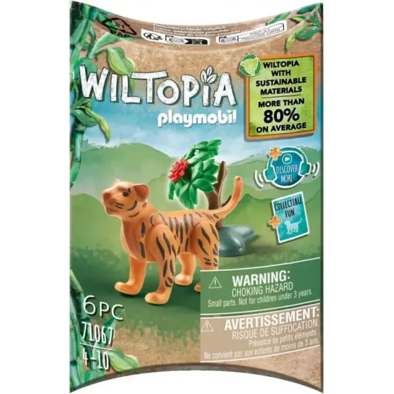 Zestaw figurek Wiltopia 71067 Mały tygrys