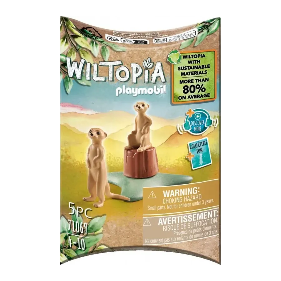 Zestaw figurek Wiltopia 71069 Surykatki