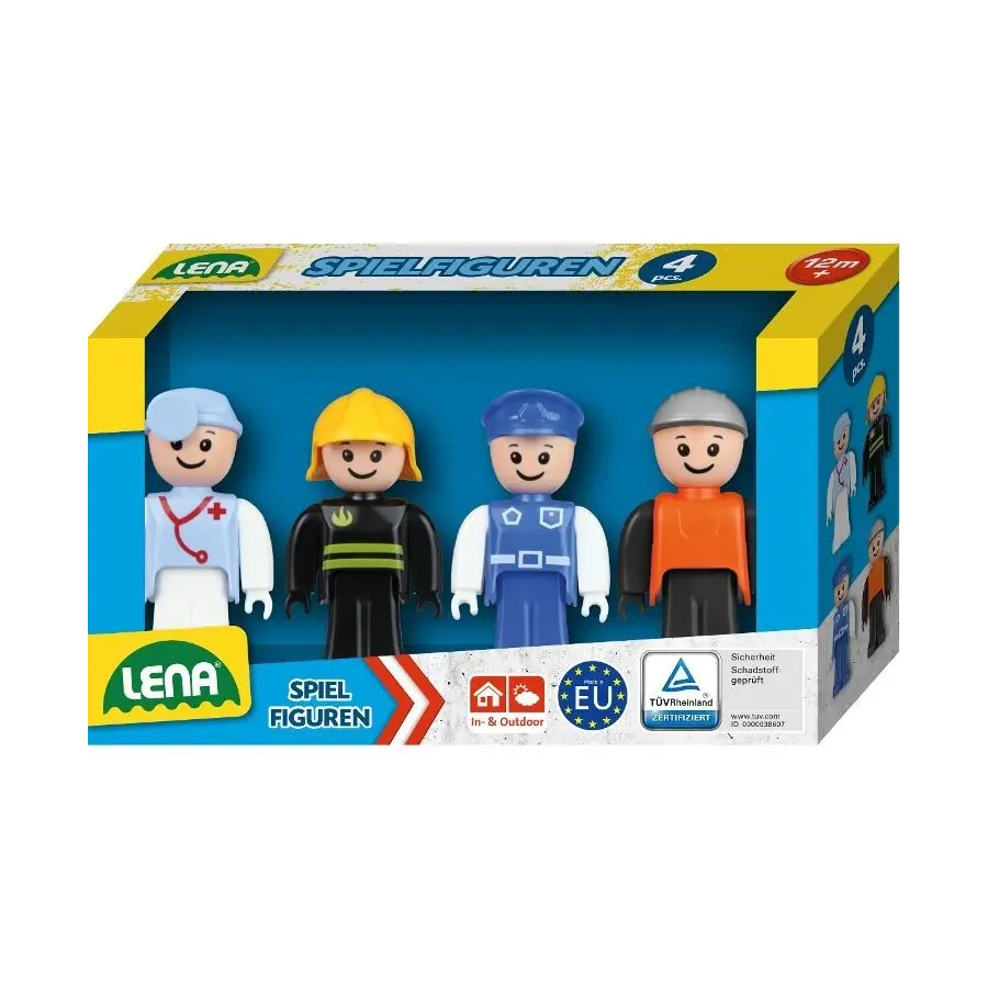 Zestaw figurek niebieski