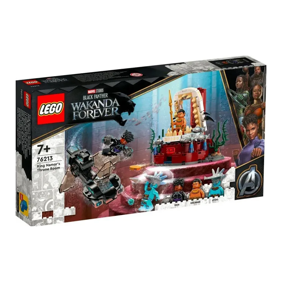 Klocki Super Heroes 76213 Sala tronowa króla Namora