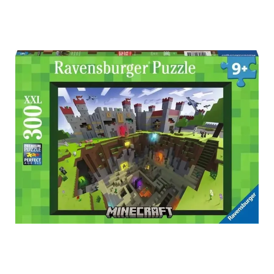 Puzzle 300 elementów XXL Minecraft