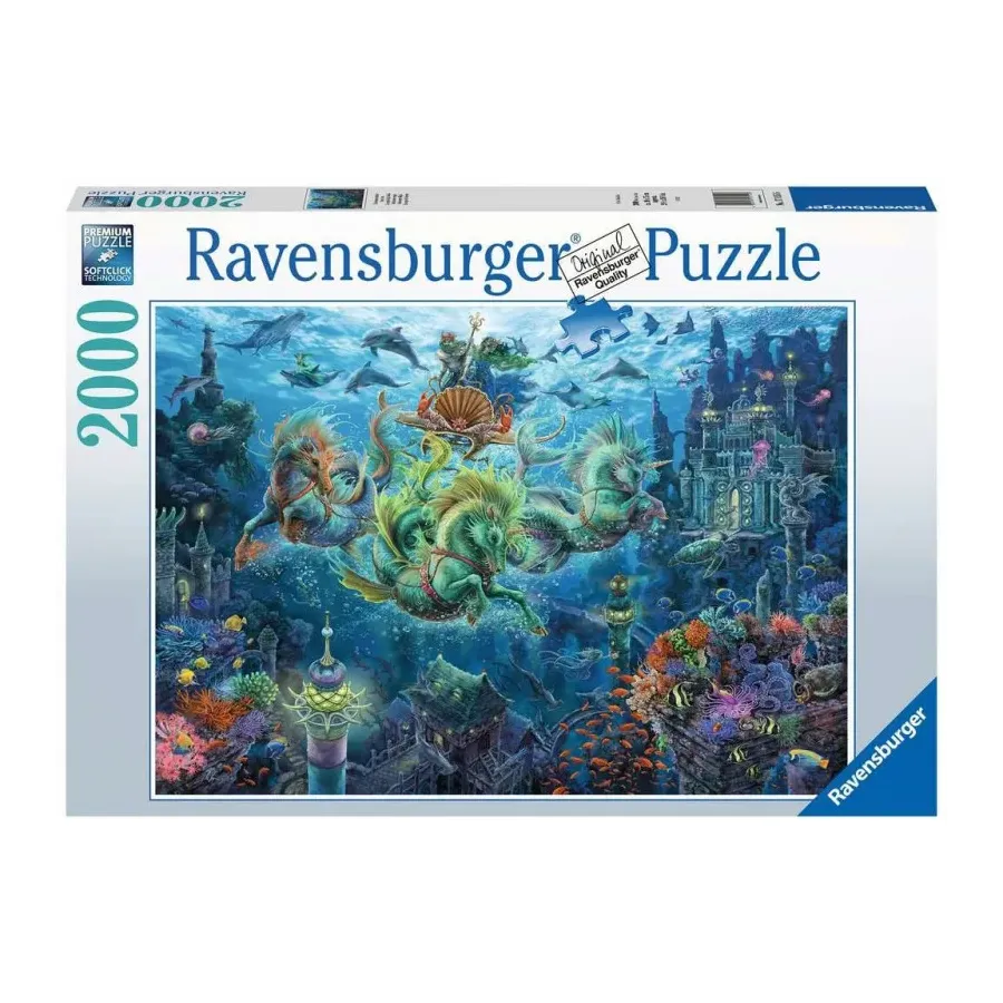 Puzzle 2000 elementów Pod wodą