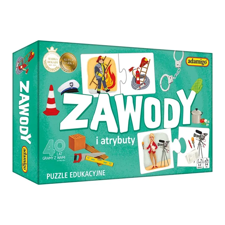 Gra Zawody i atrybuty - puzzle