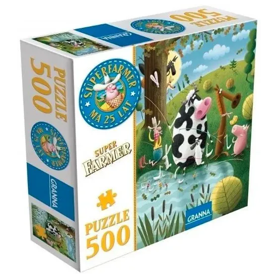 Puzzle 500 elementów Superfarmer