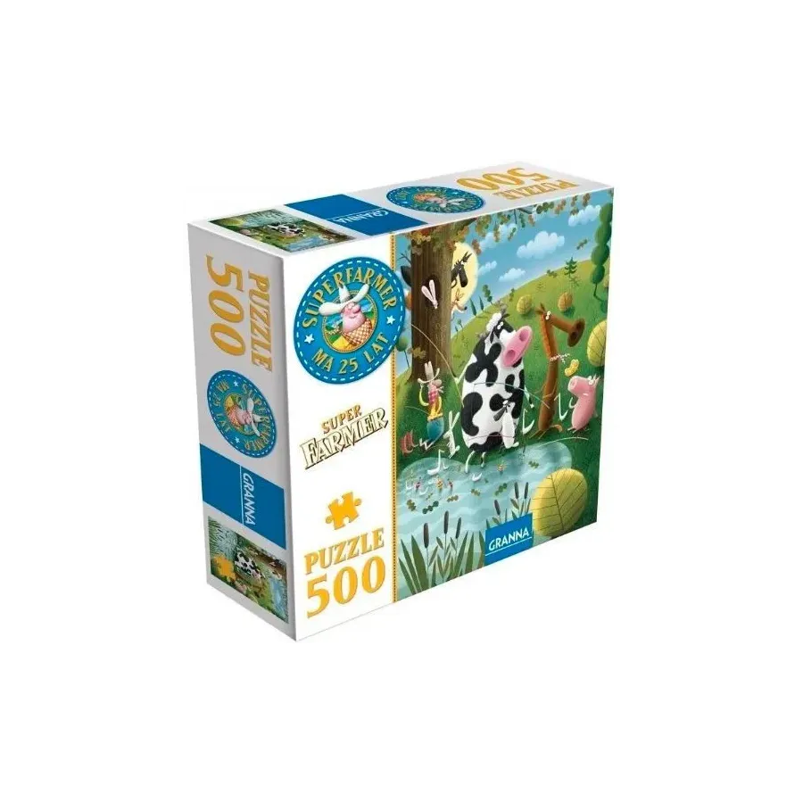 Puzzle 500 elementów Superfarmer