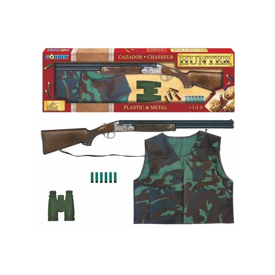 Zestaw dubeltówka z kamizelką Gonher