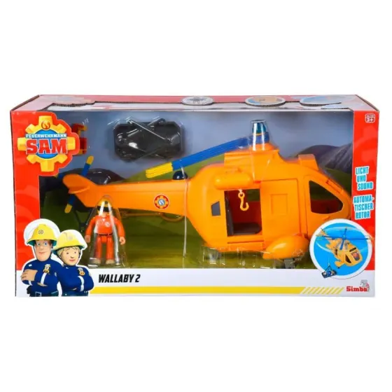 Helikopter Wallaby II z figurką Strażak Sam