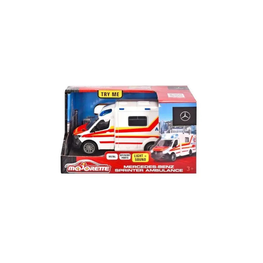 Pojazd Majorette Grand Mercedes ambulans 12,5 cm