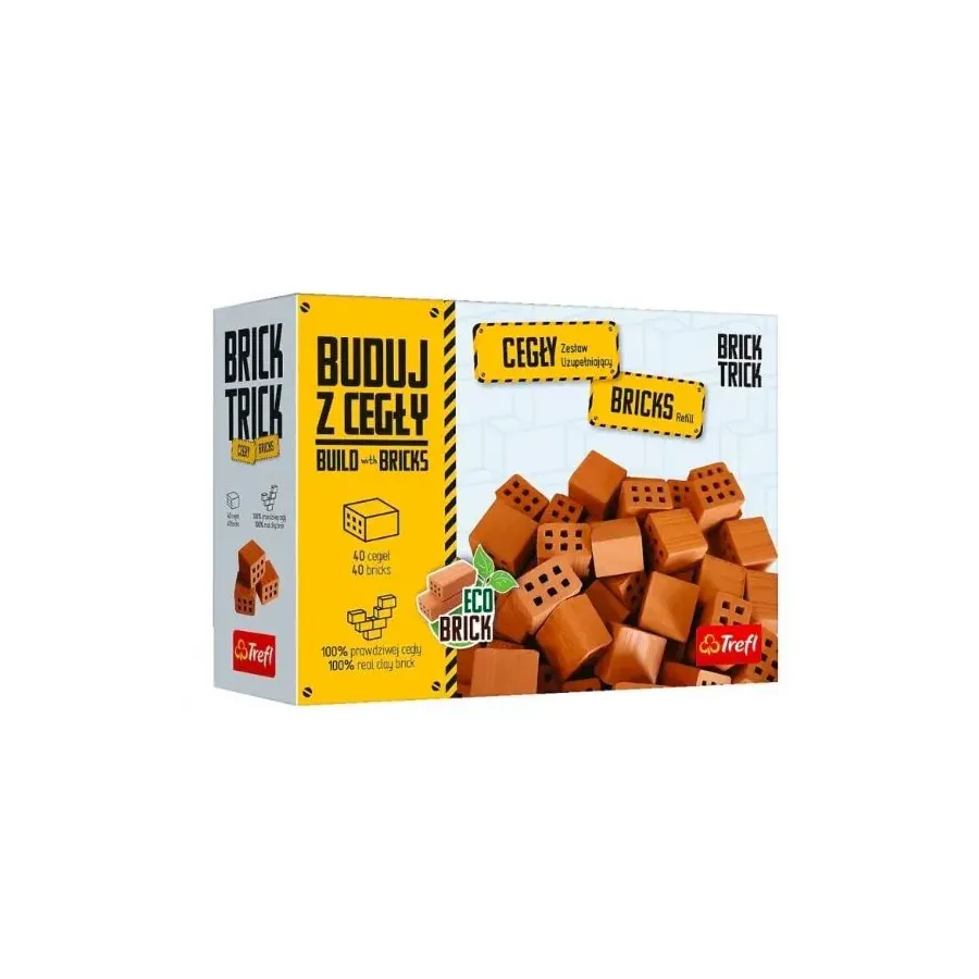 Zestaw uzupełniający Brick Trick cegły połówki 40 sztuk