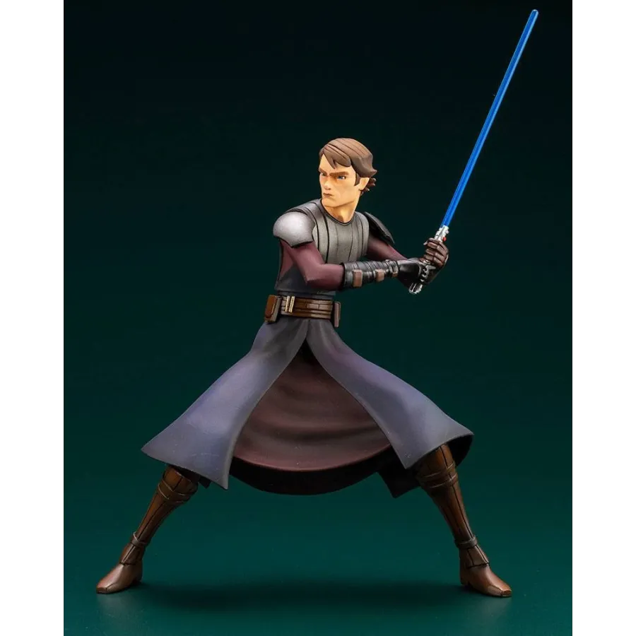 Figurki Star Wars The Clone Wars ARTFX+ 1/10 Anakin Skywalker Ahoska Tano Obi-Wan Kenobi19 cm