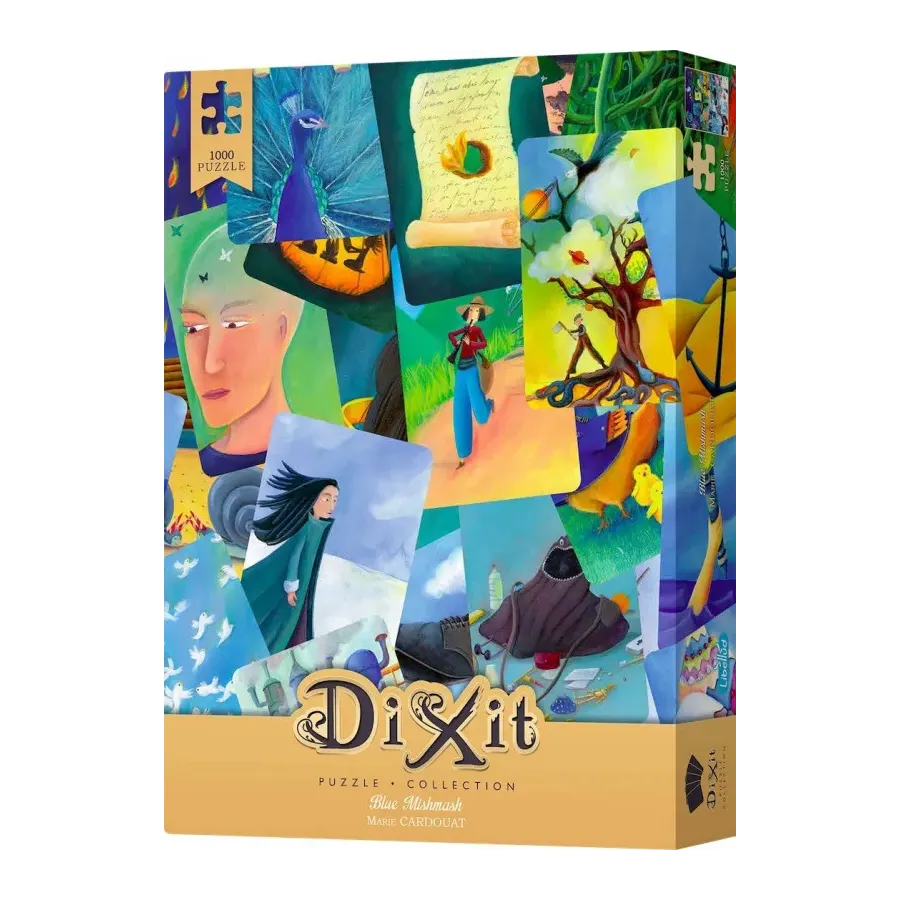 Puzzle 1000 elementów Dixit: Niebieski MishMash