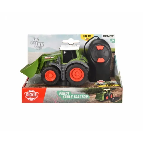 Pojazd Farm Fendt Traktor sterowany kablowo 14 cm