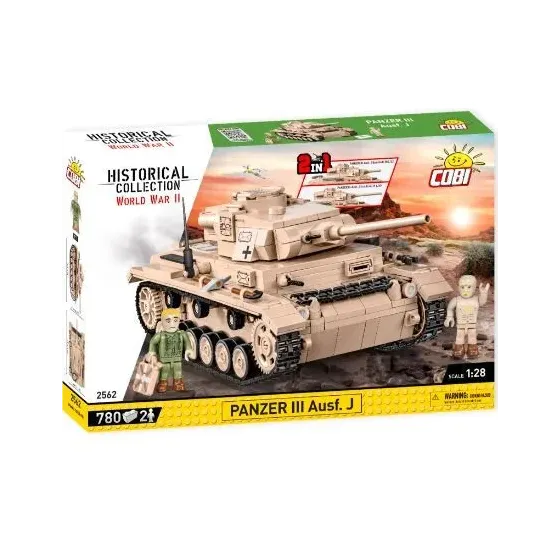 Klocki HC WWII Panzer III Ausf.J