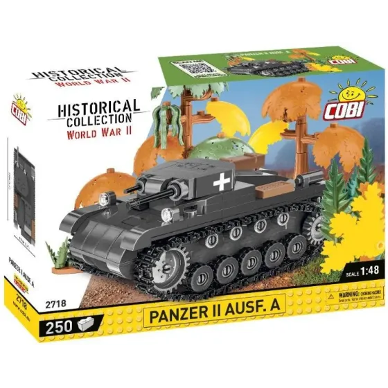 Klocki HC WWII Panzer II Ausf. A 250 elementów