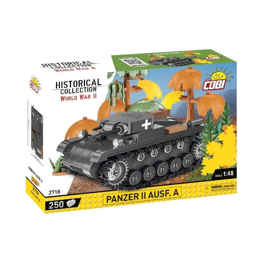 Klocki HC WWII Panzer II Ausf. A 250 elementów