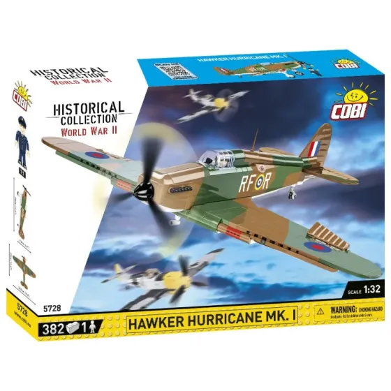 Klocki Historical Collection WWII Hawker Hurrican MK.I