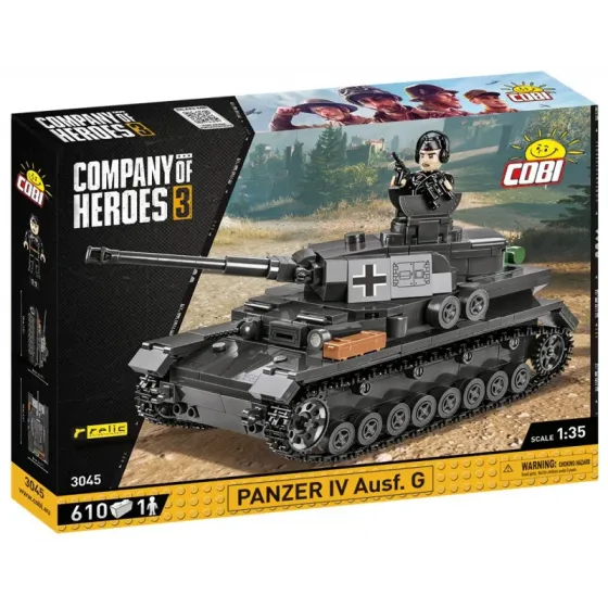 Klocki Company of Heroes 3 Panzer IV Ausf. G