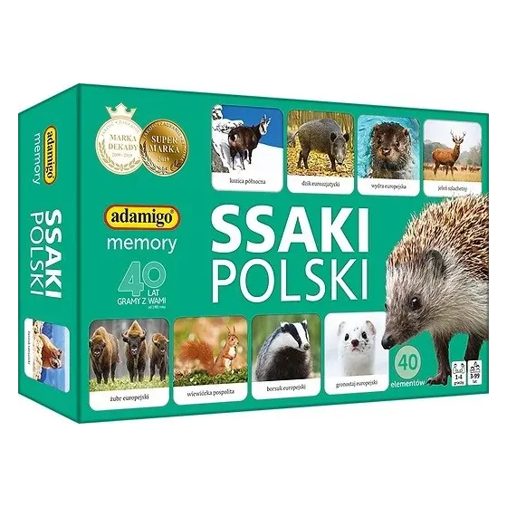 Gra Ssaki Polski - Memory mini