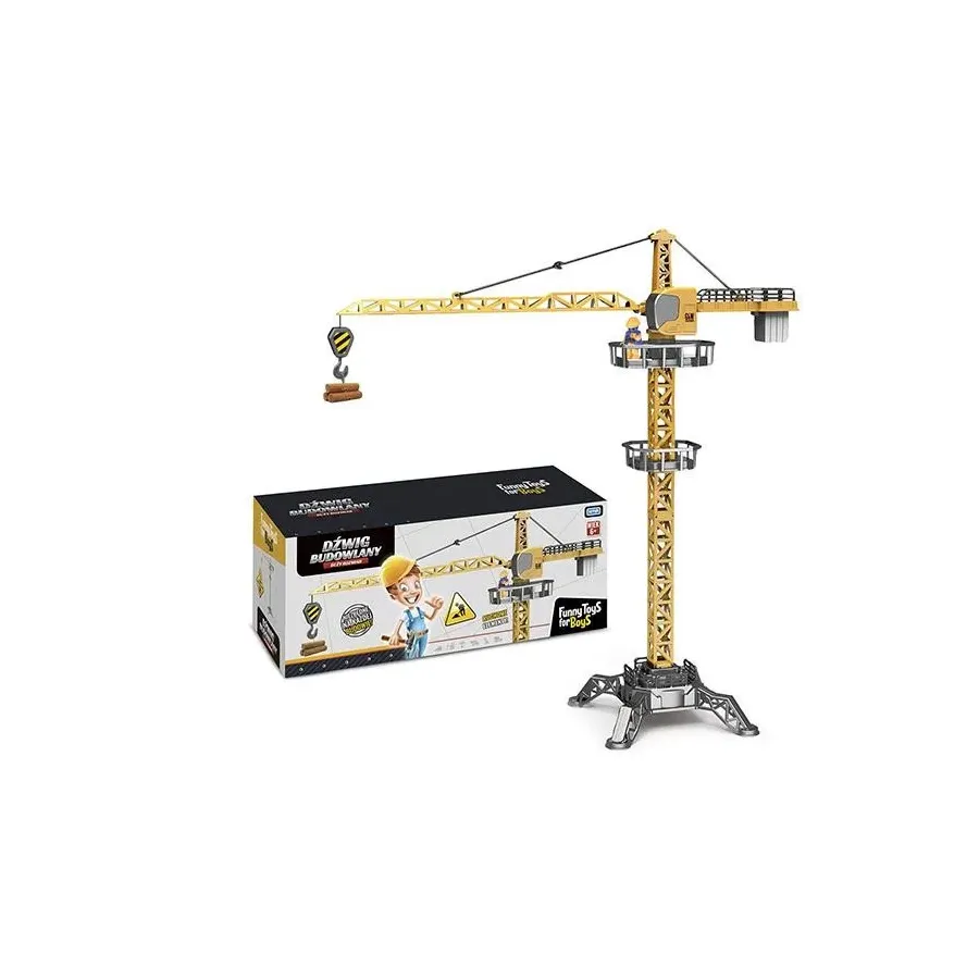 Dźwig budowlany zdalnie sterowany R/C Funny Toys For Boys
