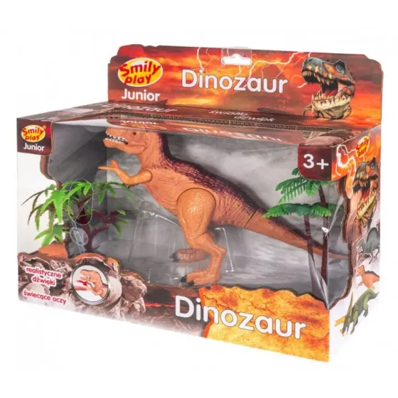 Dinozaur światło, dźwięk, Tyranozaur