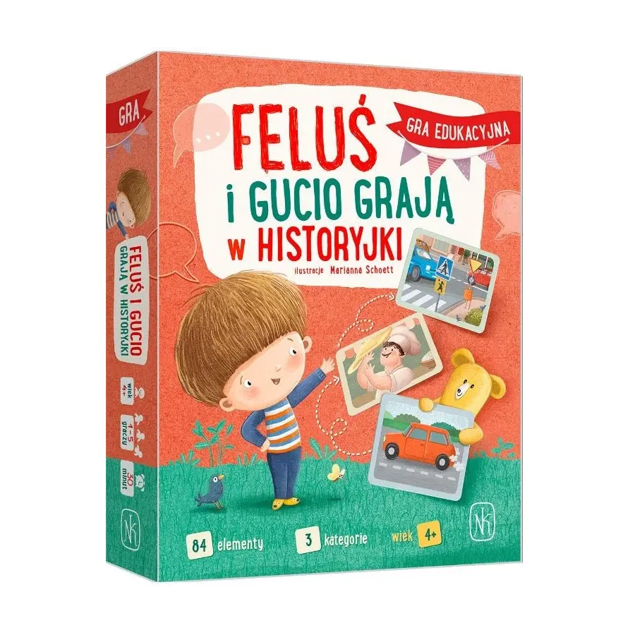 Gra Feluś i Gucio grają w historyjki