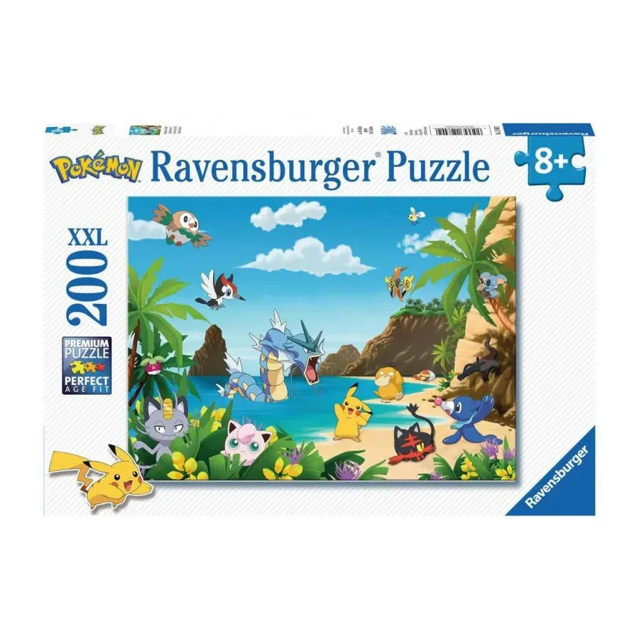 Puzzle 200 elementów XXL Pokemon