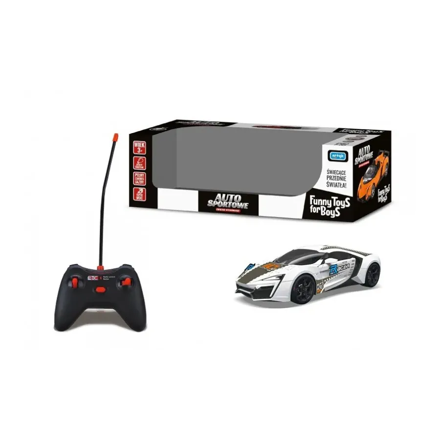 Auto sportowe R/C białe