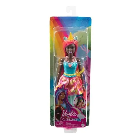 Lalka Jednorożec czerwone włosy Barbie Dreamtopia