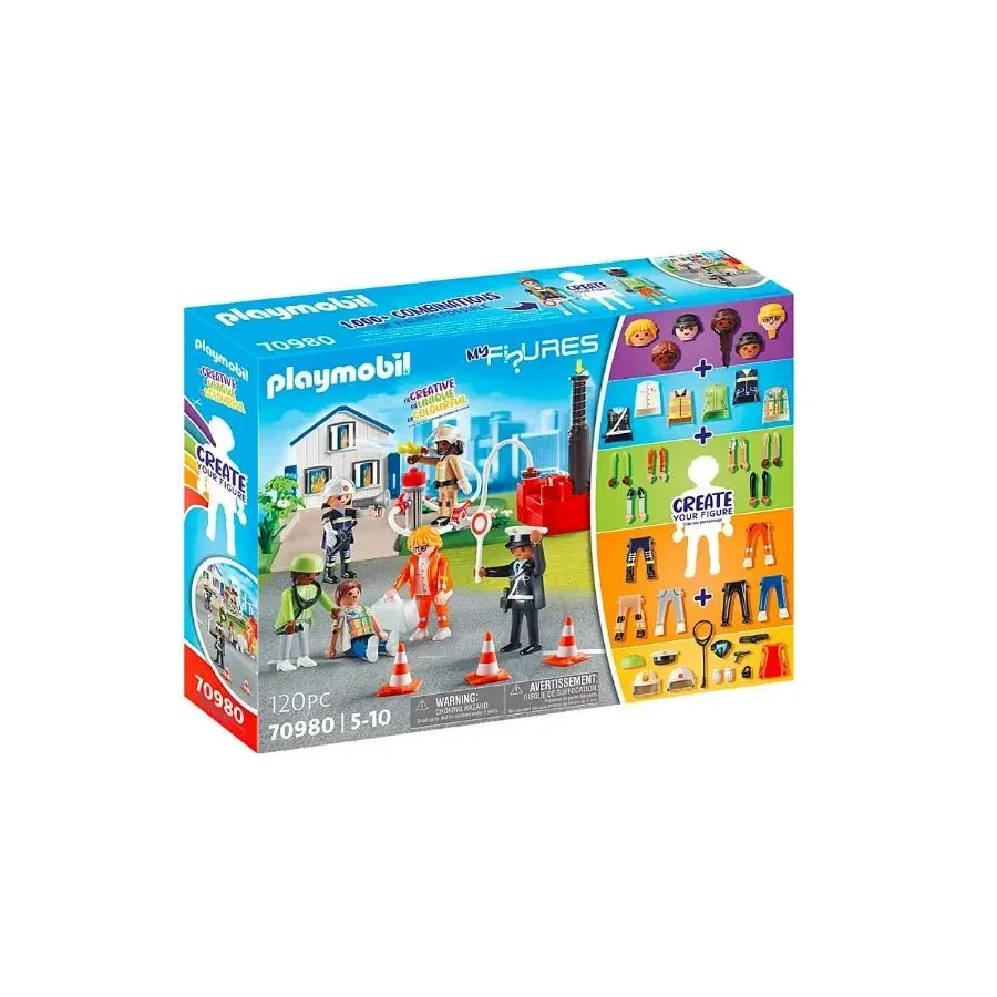 Zestaw z figurkami 70980 My Figures: Akcja ratownicza