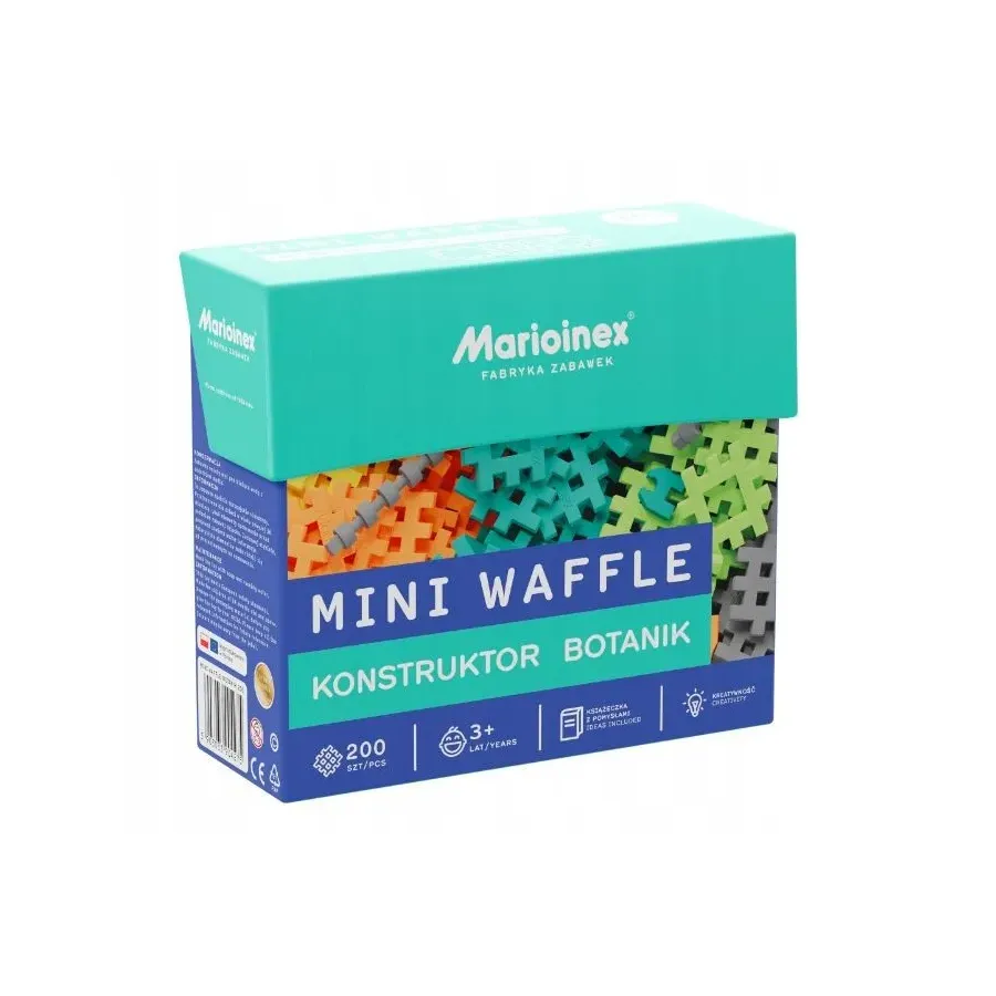 Klocki Mini Waffle - Konstruktor Botanik 200 elementów