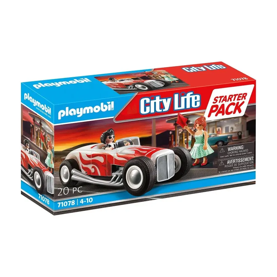 Klocki City Life 71078 Zestaw startowy Hot Rod