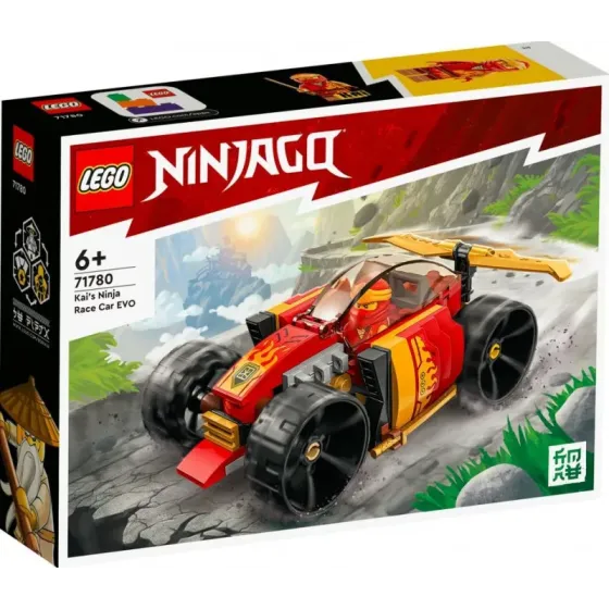 Klocki Ninjago 71780 Samochód wyścigowy ninja Kaia