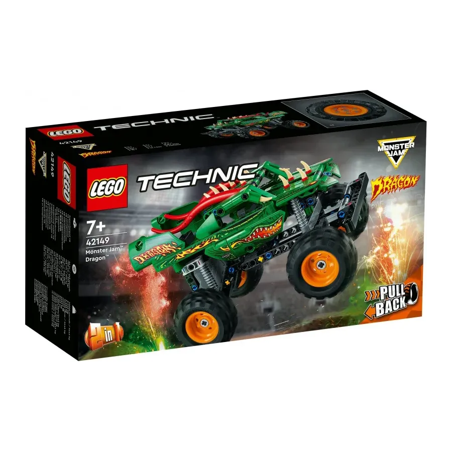 Klocki Technic 42149 Monster Jam Dragon