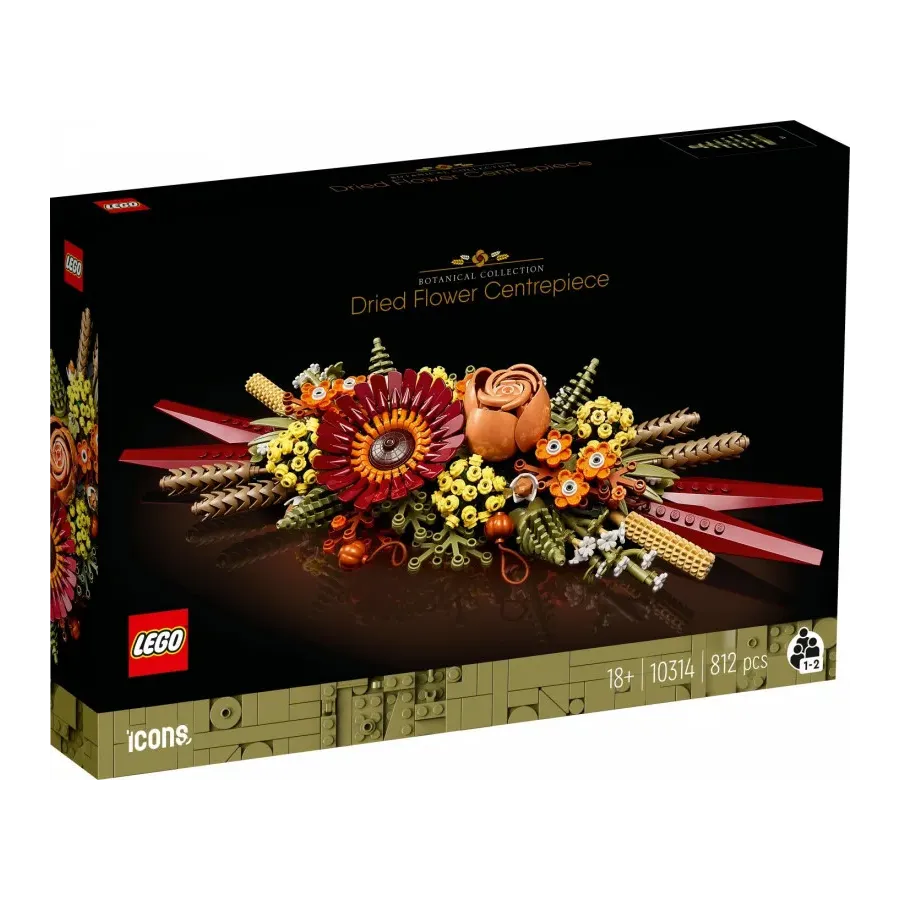 Klocki Icons 10314 Stroik z suszonych kwiatów