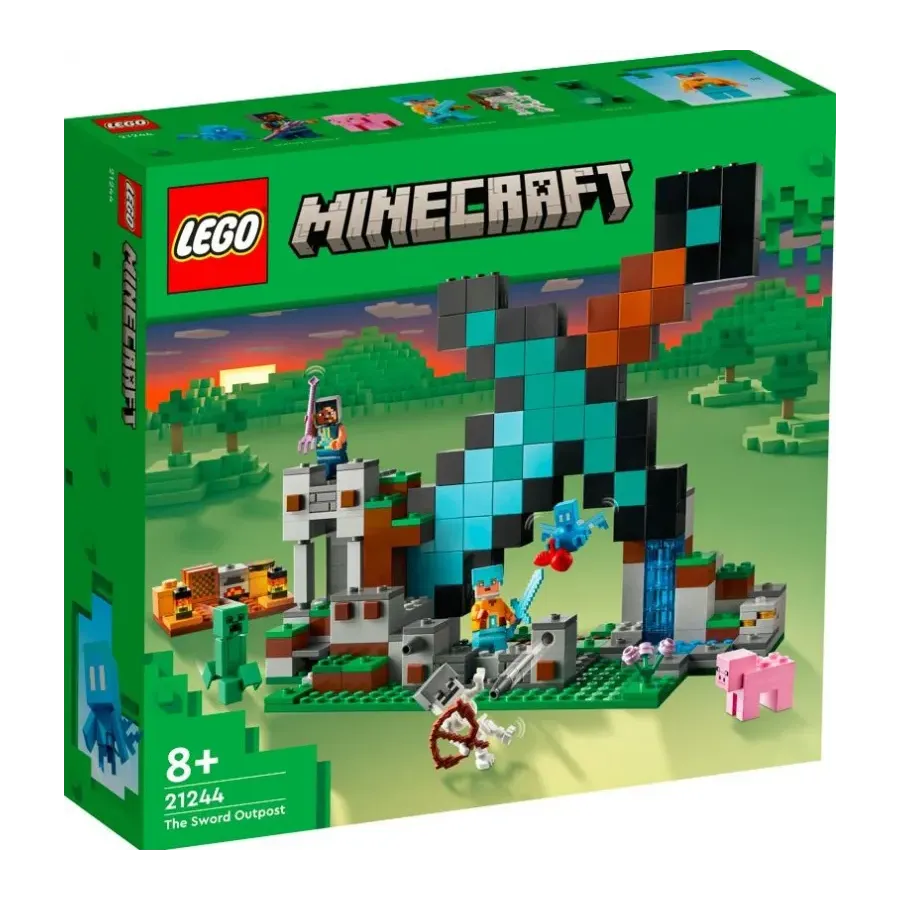 Klocki Minecraft 21244 Bastion miecza