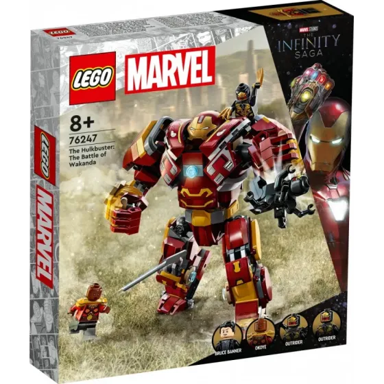Klocki Super Heroes 76247 Hulkbuster: bitwa o Wakandę